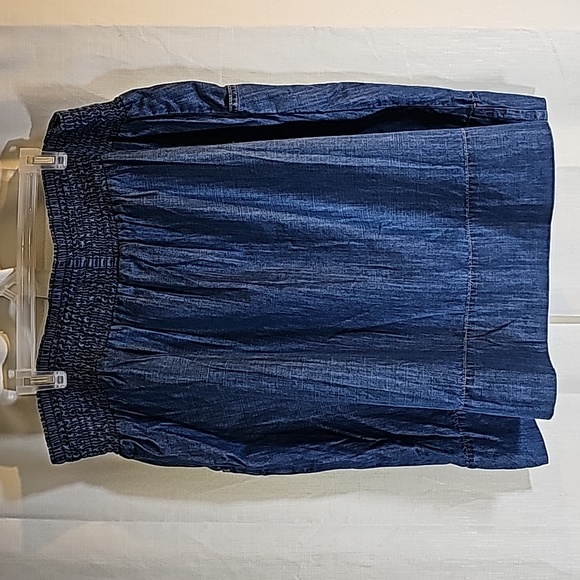 3/$20 Lane Bryant 22 Smocked Elastic Skirt - Picture 2 of 6